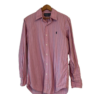 RALPH Lauren custom fit mens button up shirt.
